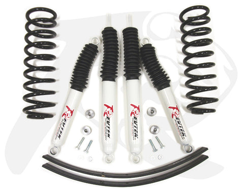1984-2001 Jeep XJ Cherokee 4WD RevTek COMPLETE Lift Kit 3" Front 2" Rear Lift