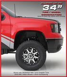 2011-2018 Chevy Silverado GMC Sierra 2500HD 3500 (No Dually) Ready Lift COMPLETE Lift Kit 4" Front 2" Rear Lift