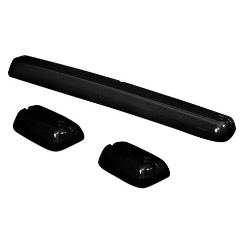 RECON Smoked LED Truck Cab Roof Lights w/ Strobe Controller 2007-2013 Chevy Silverado GMC Sierra