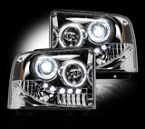 RECON Projector Headlights 2005-2007 Ford Superduty F250/F350/F450