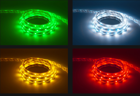 16 Foot (Cuttable) Color Changing FlexLink Flexible LED Strip (Includes Remote) by Plasmaglow