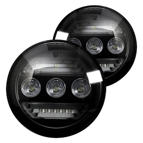 RECON Smoked LED Fog Lights 2015-2017 Chevy Silverado, GMC Sierra