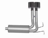 1987-1996 Ford F-150 F-250 4.6 4.9 5.0 5.4 5.8 (Standard Cab 6 1/2' Bed) Gibson Super Truck 3" Cat-Back Exhaust (Aluminized)