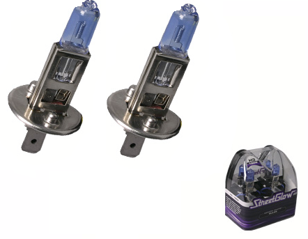 Streetglow H1 (55w) DOT Legal Xenon Headlight Bulbs (pair)