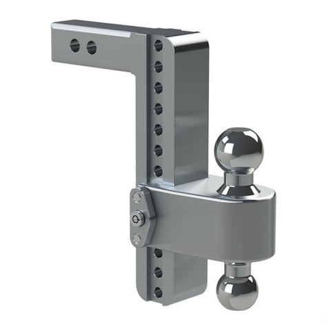 180 Turnover Ball Hitch Adjustable 10" Drop Hitch w/ Lock (Fits 2" Receivers) by Weigh Safe