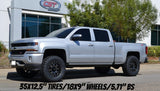 2014-2018 Chevy Silverado GMC Sierra 1500 4WD Complete Lift Kit by CST 4.5" Lift
