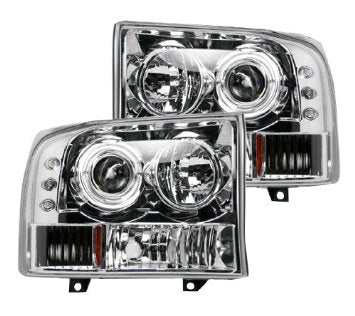 RECON Projector Headlights 1999-2004 Ford Superduty F250/F350/F450
