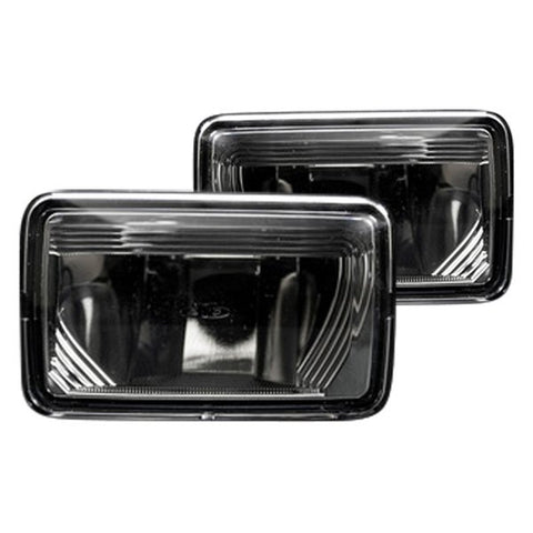 RECON Black LED Fog Lights 2015-2017 Ford F-150 (No Raptor) + 2017-2018 F-250 F-350