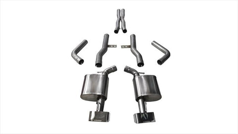 2015-2017 Dodge Challenger SRT 392 and R/T Scat Pack 6.4 V8 + SRT HellCat 6.2 V8 Corsa Xtreme Cat-Back Exhaust