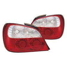 2002-2003 Subaru WRX IPCW LED Tail Lights Red