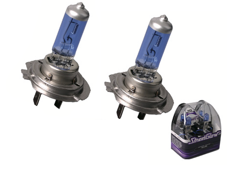 Streetglow H7 (55w) DOT Legal Xenon Headlight Bulbs