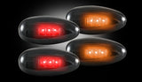 RECON SMOKED LED Fender Lights 1999-2011 Chevy Silverado/GMC Sierra