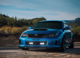 2010-2014 Subaru WRX/STI Lower Grille Mount LED Driving Light Kit (6" Pair SAE/DOT Compliant) by Rigid Industries