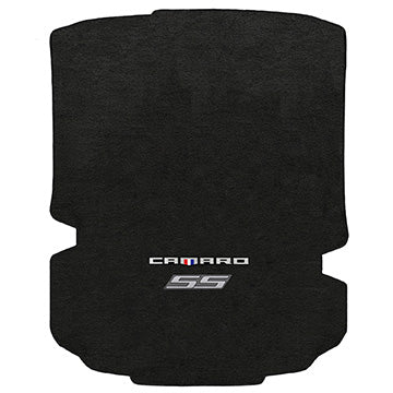 2016-2017 Chevy Camaro Coupe "Camaro Logo + Silver SS Logo" Ultimat TRUNK Mat (Ebony) by Lloyd Mats
