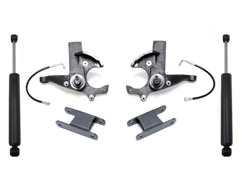 1982-2004 Chevy S10 + 1982-1997 Chevy Blazer GMC Jimmy 2WD Maxtrac Suspension Complete Lift Kit 3" Front 1" Rear Lift