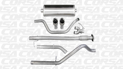 2010-2010 Chevrolet Silverado 1500 6.2 V8 Extended Cab/Standard Bed 143.5" Wheelbase Corsa Sport Cat-Back Exhaust