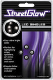 Streetglow LED Single Lights (Green 4pcs)