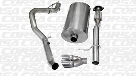 2007-2008 Chevrolet Avalanche, Suburban 1500 5.3 + 6.0 V8 Corsa Touring Cat-Back Exhaust