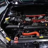 2008-2014 Subaru WRX / STI Performance Cold-Air Intake (Wrinkle Red) by Mishimoto