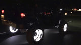 White LED Wheel Light Rings (Set of 4) / LED Car Rim Lights by Oracle