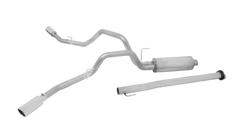 2015-2018 Ford F-150 5.0 V8 Super Crew 5 1/2' Bed Gibson Performance DUAL Extreme Cat-Back Exhaust (Aluminized)