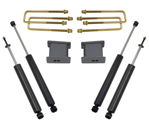 1999-2006 Chevy Silverado GMC Sierra 1500 2WD MaxTrac Suspension 3" Rear Lift Kit w/ Shocks