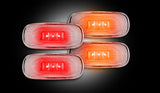 RECON Clear LED Fender Lights 2002-2008 Dodge Ram