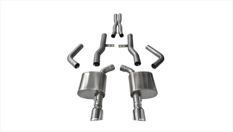 2015-2017 Dodge Challenger SRT 392 + R/T Scat Pack 6.4 V8 + SRT HellCat 6.2 V8 Corsa Sport Cat-Back Exhaust