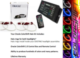 1991-1996 Chevy Caprice Color Changing LED Headlight Halo Kit w/2.0 Remote by Oracle Lighting