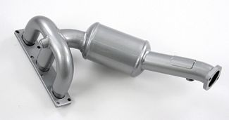 2001-2006 BMW 325, 330, Z4 (E46) Rear Pacesetter Catted Exhaust Manifold