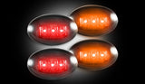 RECON SMOKED LED Fender Lights 1999-2010 Ford F250HD/F350/F450/F550 Superduty