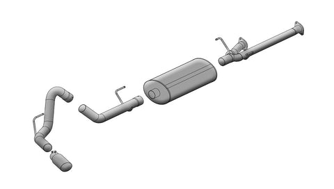 2011-2017 Toyota Tundra 5.7 V8 Volant Performance Cat Back Exhaust