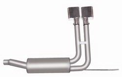 2005-2008 Ford F-150 4.2 4.6 5.4 Standard Cab 6 1/2' Bed Gibson Super Truck Cat-Back Exhaust (Aluminized)