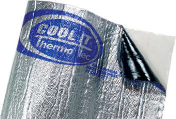 12" x 12" (2 Pieces) Suppressor Heat and Sound Insulating Mat by Thermo-Tec 
