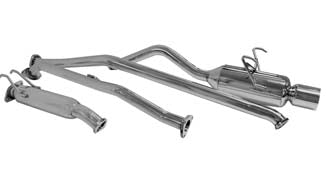 DC Sports Cat-Back Exhaust 2001-2004 Honda Civic LX Sedan