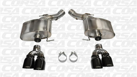 2012-2017 BMW M6 (4.4 V8 T) Corsa Sport Axle-Back Exhaust BLACK