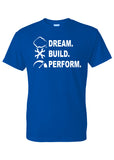 Men's Short Sleeve Graphic T-shirt | Dream Build Perform