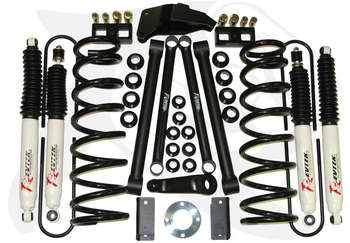 2010-2013 Dodge Ram Ram 3500 4WD Gas RevTek COMPLETE Lift Kit 4.5" Front 2.5" Rear Lift
