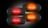 RECON SMOKED LED Fender Lights 2002-2008 Dodge Ram