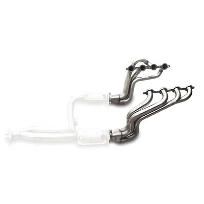 2000-2006 Chevy Silverado GMC Sierra Tahoe, Suburban, H2, Cadillac Escalade 4.8 5.3 6.0 V8 1.75" Dynatech Stainless Long Tube Headers