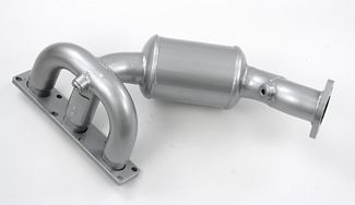 1999-2000 BMW 528i Rear Pacesetter Catted Exhaust Manifold
