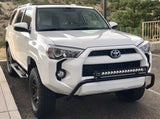 2014-2017 Toyota 4Runner Front Mount Bar w/ LED Light Mount by Revtek Suspension
