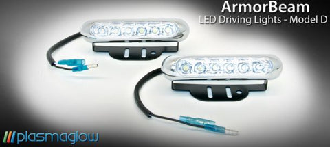 Plasmaglow ArmorBeam LED Fog/Driving Lights (PAIR)