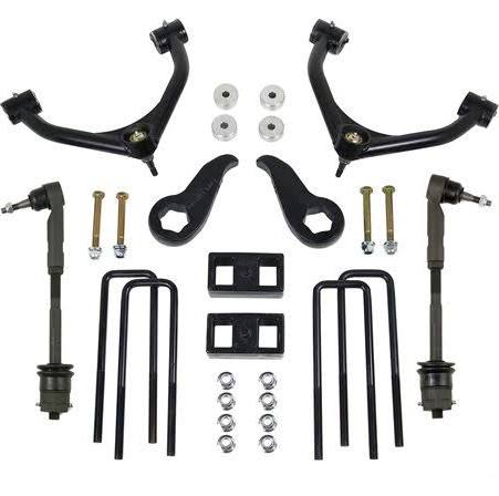 2011-2018 Chevy Silverado GMC Sierra 2500HD 3500 Dually Ready Lift COMPLETE Lift Kit 4" Front 2" Rear Lift