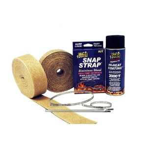 Thermo-Tec Exhaust / Header Wrap Kit - Complete Kit (2" x 50')