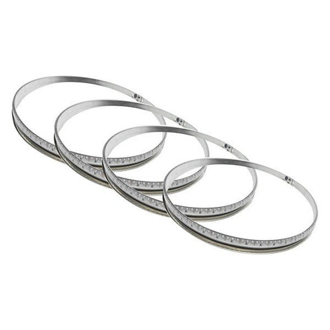 Red LED Wheel Light Rings (Set of 4) / LED Car Rim Lights by Oracle