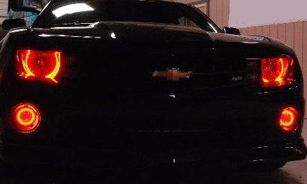 2010-2013 Chevy Camaro PLASMA Fog Light Halo Kit by Oracle