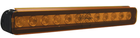 Yellow PC Cover for 12 LED HOrizon\Low Pro LED Light BarS by Vision X