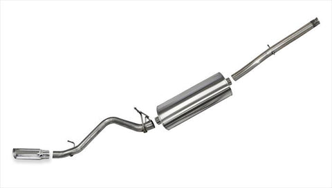 2014-2018 Chevy Silverado GMC Sierra (5.3 V8 6.5' Bed Crew Cab 153" Wheel Base Models) dB Cat Back Exhaust System by Corsa Performanceheel Base Models)  DB by Corsa Sport Cat-Back Exhaust